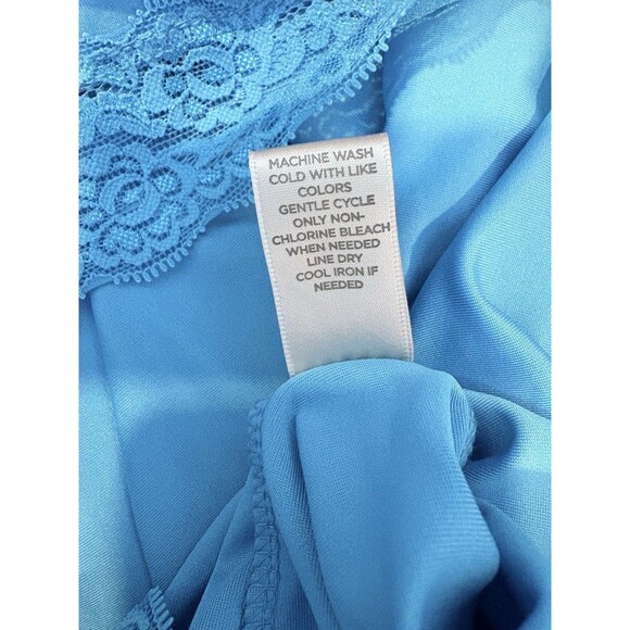 Avenue Stretch Teal Blue Lace Cami Tank Women’s Plus Size 30/32 5X - Picture 9 of 9